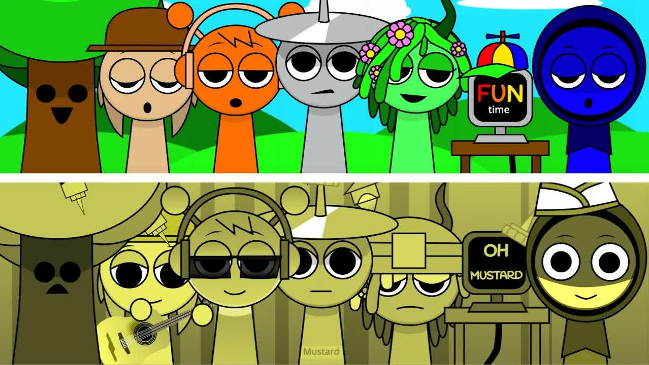 Incredibox - Sprunki но в МУСТАРД!