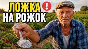 Внесите это под клубнику в Августе - и цветоносов будет вдвое больше #клубника #огород