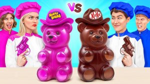 Кулинарный Челлендж_ Мальчики VS Девочки _ Съедобная Битва