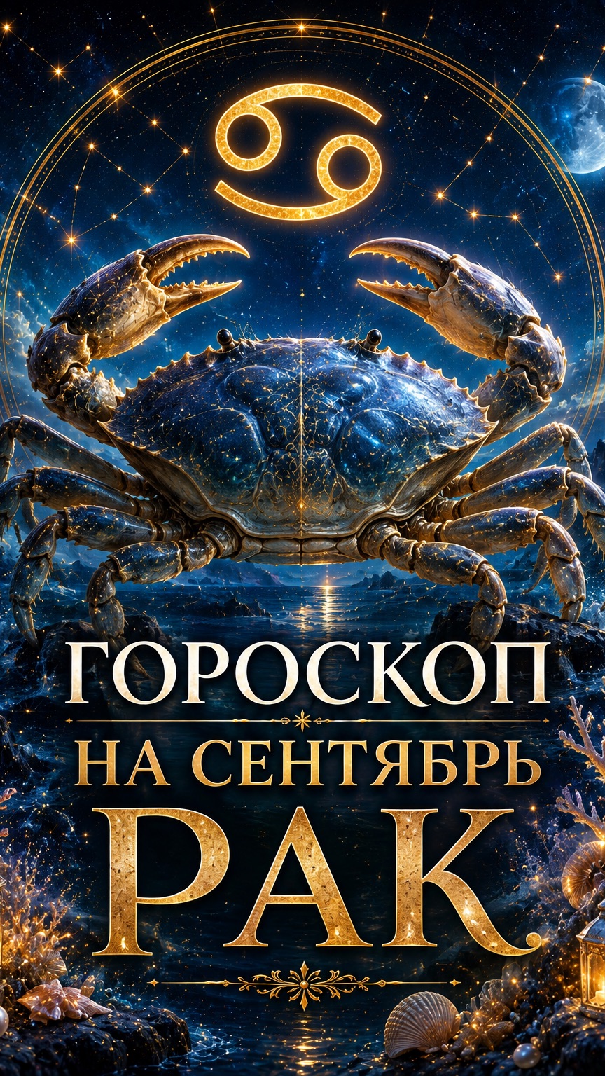 ♋️ РАК - ГОРОСКОП НА СЕНТЯБРЬ 2026