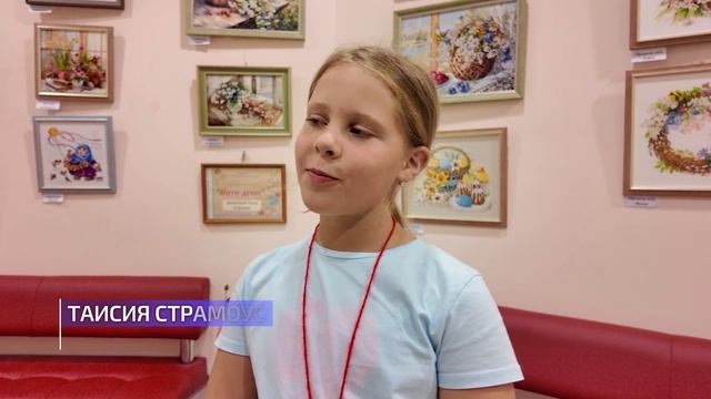 В Пушкино открылась выставка вышитых картин «Нити души» Ольги Медведевой.