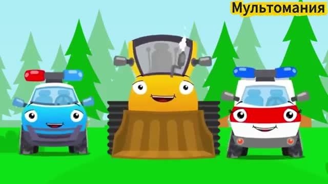 Приключение Экскаватора 4 серия / Мультфильмы детские / Машинки