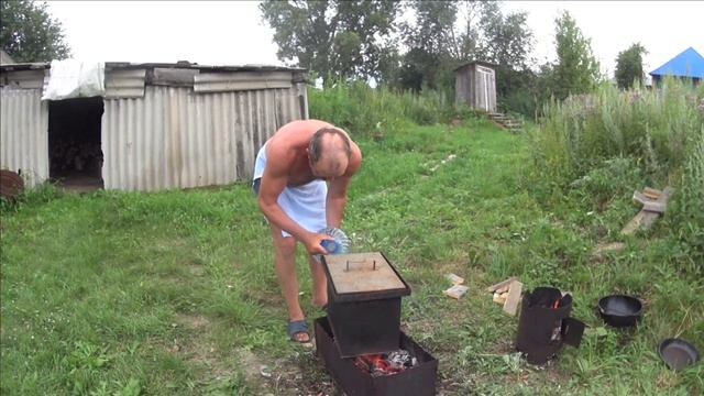 РЫБАЛКА и ОТДЫХ / КОПТИМ РЫБУ / КАЗАН С МЯСОМ