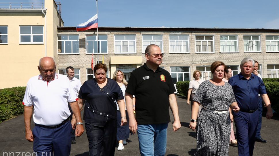 Губернатор оценил развитие социально значимой инфраструктуры в Белинском районе