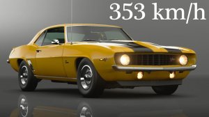 Gran Turismo Sport - Chevrolet CAMARO Z28 1969 - 353 km/h Top Speed