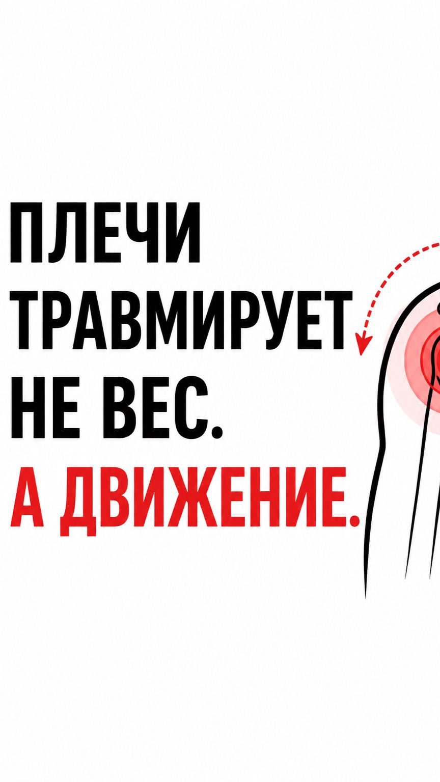 Вы сами травмируете свои плечи #short