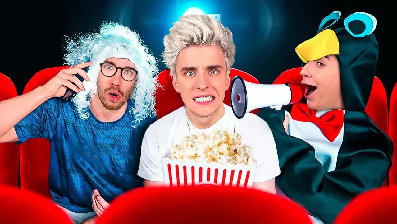 A4 - ТИПЫ ЛЮДЕЙ В КИНОТЕАТРЕ !