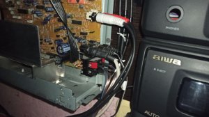 Aiwa Z-1300 переделан для установки на стену