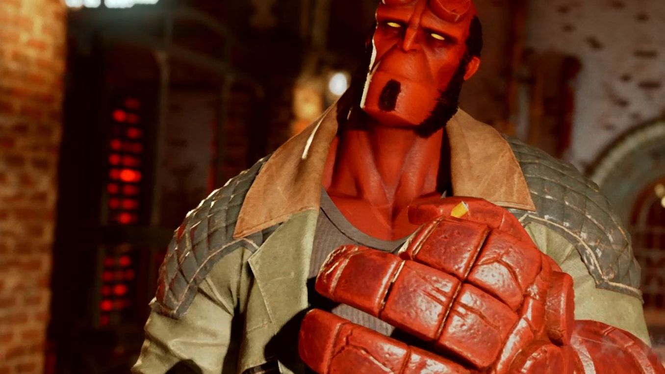 Injustice 2 Хеллбой Vs Горилла Гродд