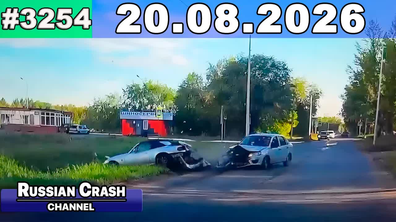 ДТП. Подборка на видеорегистратор за 20.08.2026 Август 2026