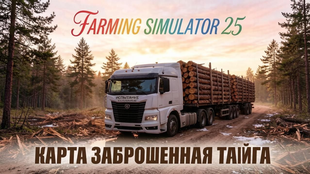 Farming Simulator 25. Карта «Заброшенная тайга» № 10