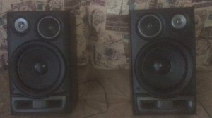 Звучание колонок Aiwa Z-290 c родными твитерами с маркировкой aiwa 84-NS6-604-01