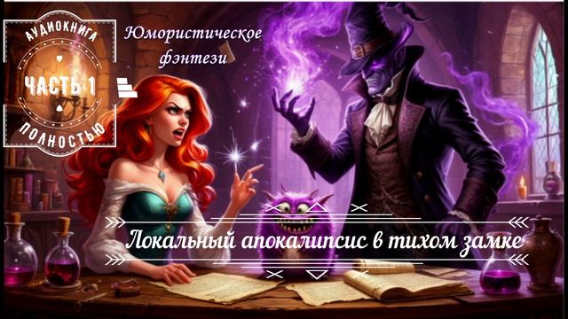 1️⃣🎧АУДИОКНИГА ПОЛНОСТЬЮ 💥 Локальный апокалипсис в тихом замке 🏰 ЧАСТЬ 1️⃣
