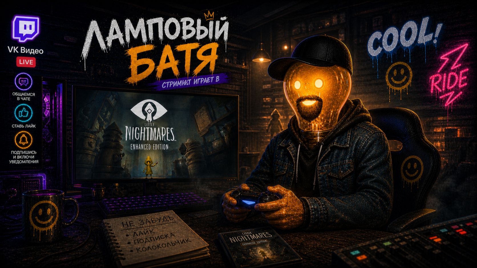 Little Nightmares_ Enhanced Edition с Ламповым Батей