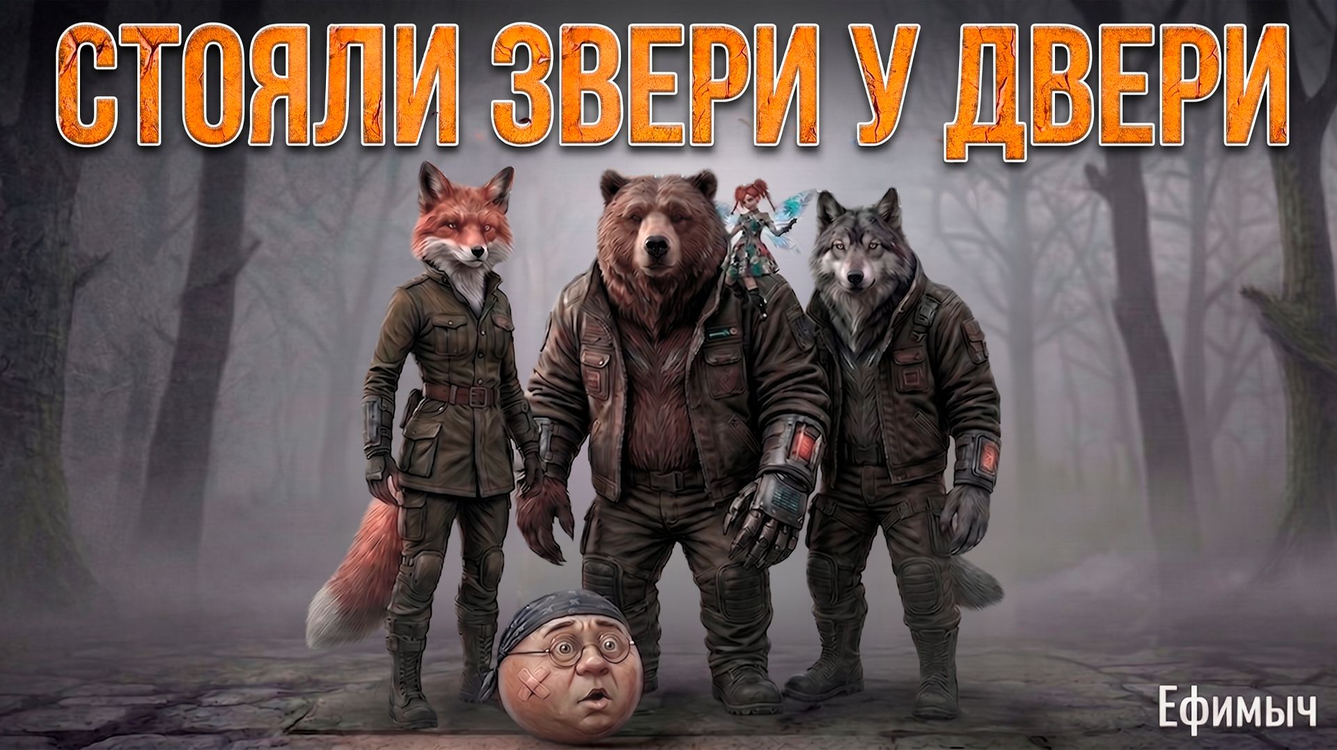 ВИА «Ефимыч» - Стояли звери у двери (Из сказки «Колобок Второй и Великое Бездорожье»)