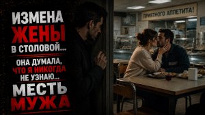 ИЗМЕНА ЖЕНЫ В СТОЛОВОЙ.... ДУМАЛА Я НЕ УЗНАЮ. МЕСТЬ МУЖА