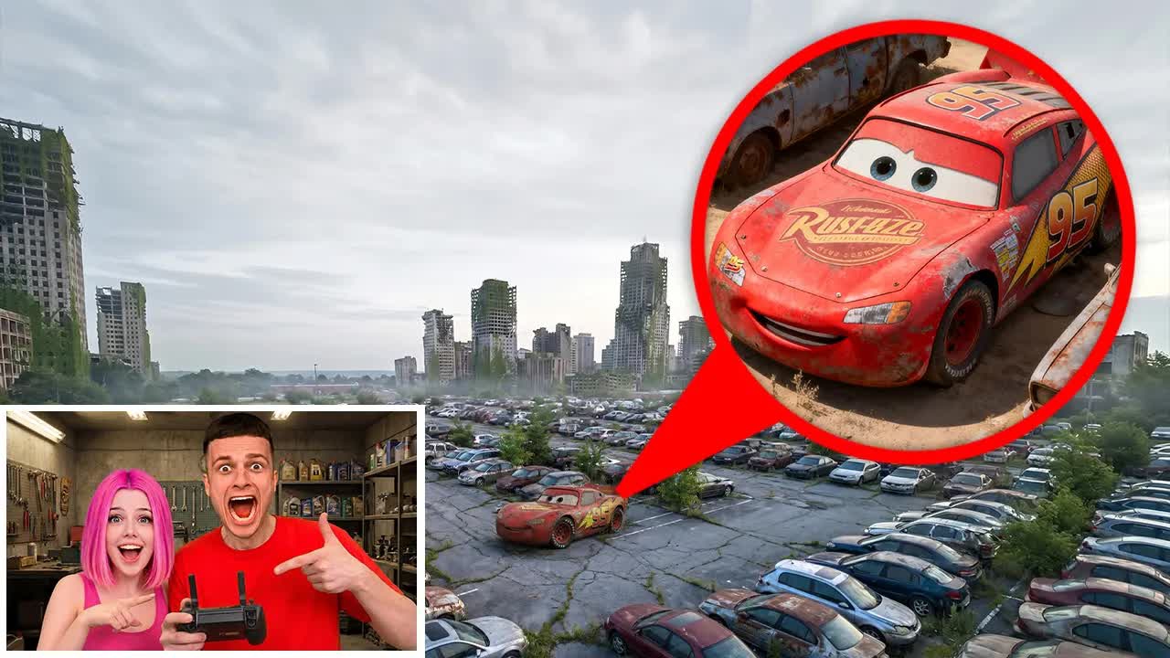 Я НАШЁЛ НАСТОЯЩЕГО LIGHTNING MCQUEEN!