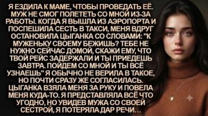История из жизни! Цыганка преградила мне путь в аэропорту. Услышав её слова, я побледнела.