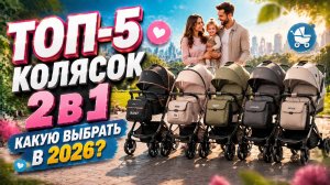 Лучшие коляски 2 в 1 2026 — ТОП-5 моделей для детей