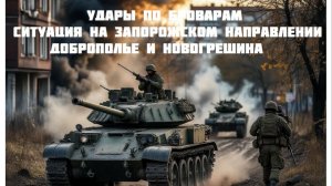 Новости СВО Сегодня- Удары по Броварам Ситуация на Запорожском Направлении Доброполье и Новогрешина