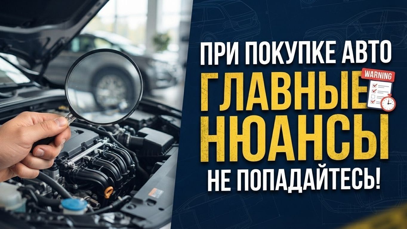 Нюансы при покупке автомобиля