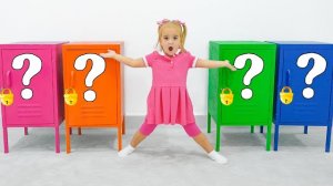 Алиса находит ключ и открывает таинственные коробки