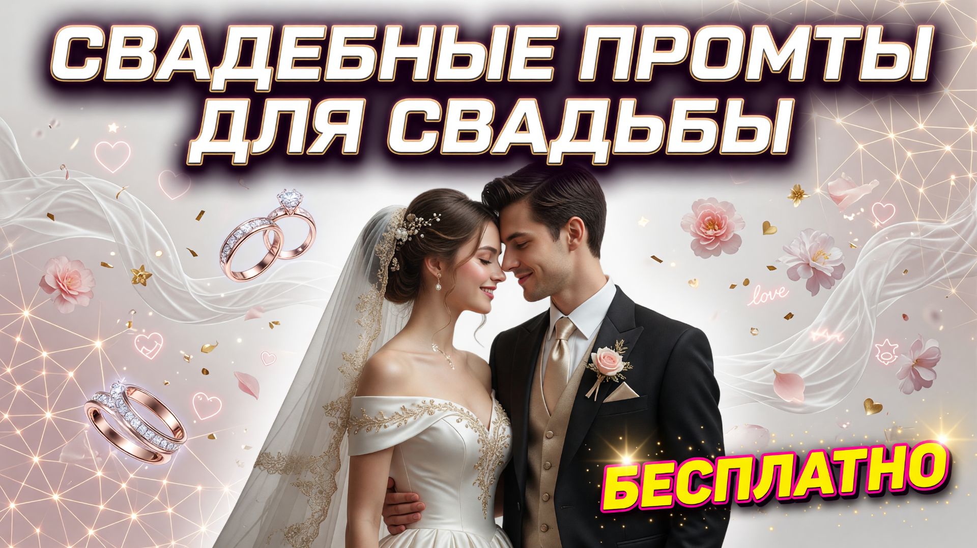 Свадебные промты: Готовые ИИ промты для свадьбы в нейросети бесплатно