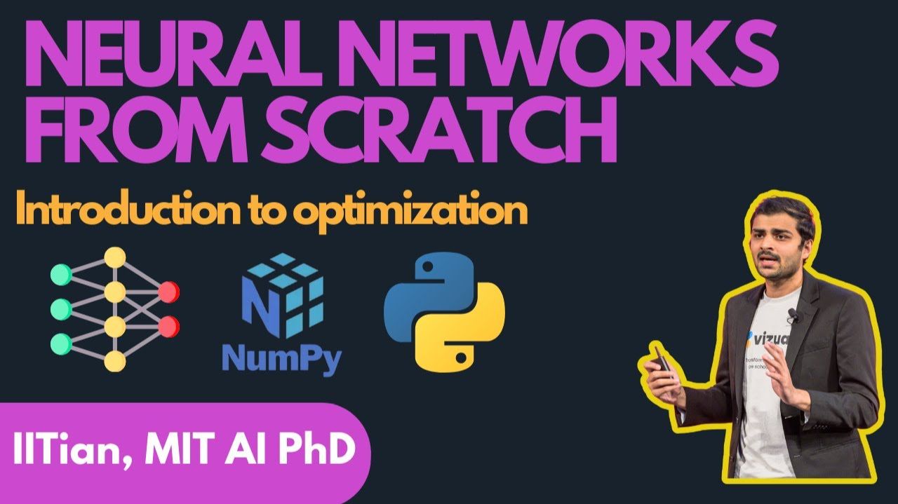 9) Lecture 9 - Introduction To Optimization In Neural Network Training
