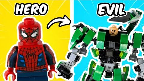1 час совершенно новых улучшений LEGO SPIDER-MAN на день…