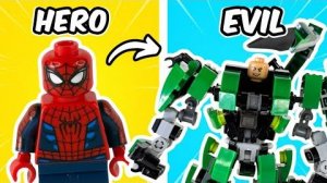 1 час совершенно новых улучшений LEGO SPIDER-MAN на день…