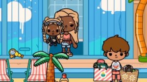 Поход в Аква парк❤️🌈(2 часть последняя)💞🌈❤️Рутина🩰 Тока бока❤️