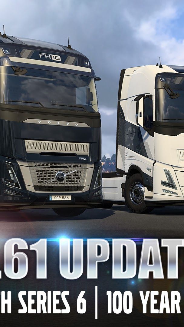 Обновление в честь 100-летия Volvo в ETS 2 1.61 #shorts