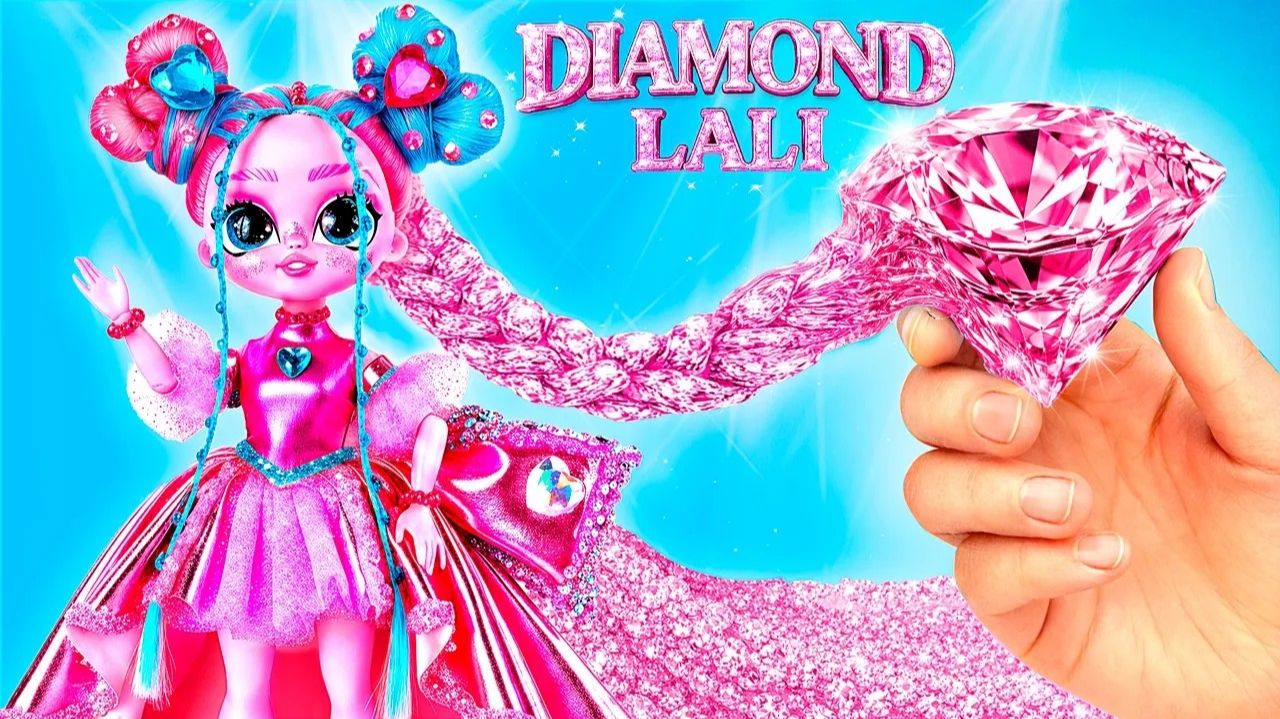 K-Pop Охотницы на Демонов! Бриллиантовые, Изумрудные, Рубиновые Образы для Кукол!