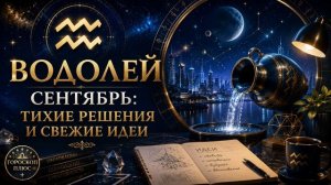 ♒ Водолей, сентябрь_ тихие решения и свежие идеи