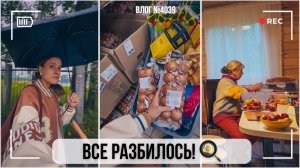 Идеальный дождь | Все яица разбиты | Готовлю с мамой  - ВЛОГ №4039 - 19.08.26
