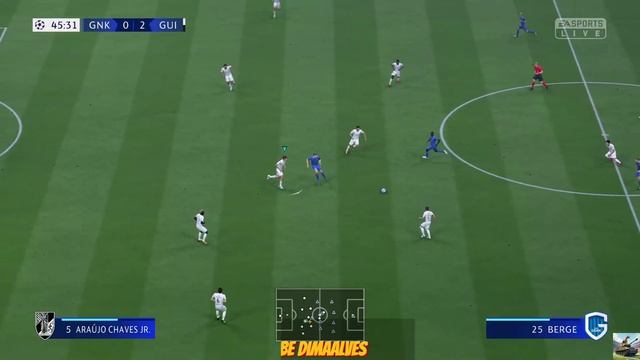 Fifa 19 Генк - Витория Гимараеш Лига чемпионов группа 3 матч 8 сезон