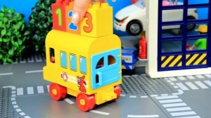 Пожарные, Полиция, Эвакуатор 🚒🚓 Игрушки для детей