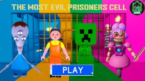 ИГРА «ЧУЖОЙ ПРОТИВ КАЛЬМАРА», «КРИПЕР ПРОТИВ АНИТ-ТРОНА»? ОББИ полный игровой процесс #roblox