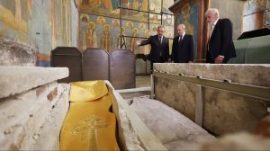 Владимир Путин осмотрел мощи святого благоверного великого князя Дмитрия Донского, 20 августа 2026