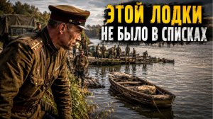 СМЕРШ ПРОВЕРИЛ ПЕРЕПРАВУ — И ЗАМЕТИЛ ЛОДКУ, КОТОРОЙ НЕ БЫЛО В СПИСКАХ