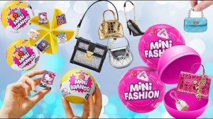 Новые Миниатюры в Шариках от Zuru 5 Surprise Mini Fashion 2 серия / Toy Mini Brands 3 серия