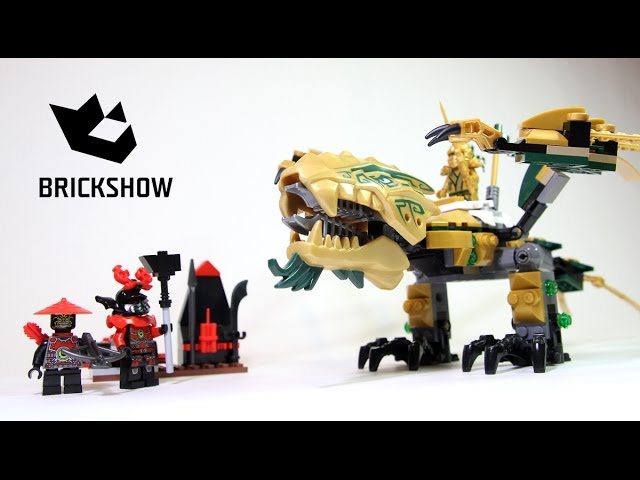 LEGO NINJAGO 70503 Золотой дракон — Обзор для коллекционеров