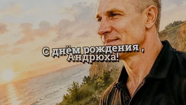 С днём рождения, Андрюха!