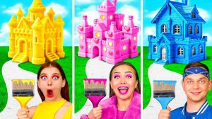 Домики Одного Цвета Челлендж # Война Пранков от Fun Challenge