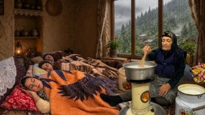 Деревня Индия. Simple Rural Life in Northern Iran ｜ Wool spinning,Village breakfast, & Grandma's mea
