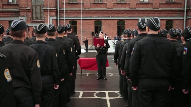 Cтуденты Военного учебного центра при СПбГЭТУ «ЛЭТИ» приняли военную присягу