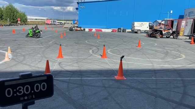 Gymkhana GP 2026 Stage 4/ Smolenskaya Olga Kawasaki Ninja 250R / Heat1 01:00:44