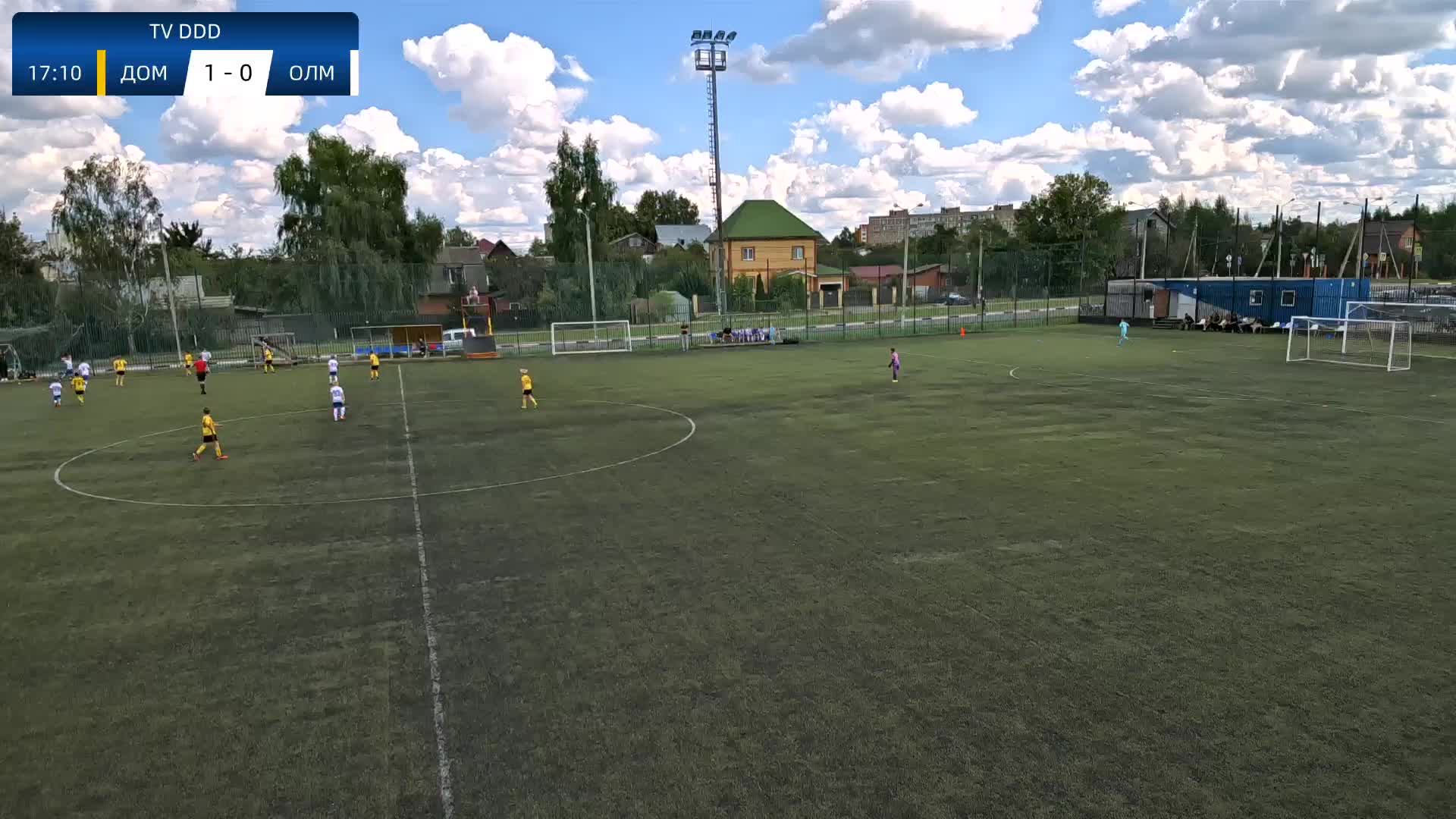 Первенство МО по футболу, группа Г | U-12| 2 тур | ФК Домодедово - СШОР Олимп | прямой эфир