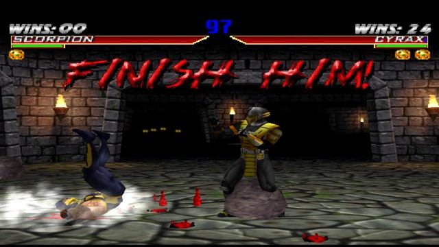 16. Mortal Kombat Gold - Cyrax - Fatality 2