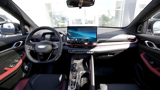 Geely Coolray. Цвет- Серый металлик / Magnetic Grey